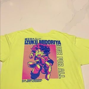 Brand New My Hero Academia shirt never worn.